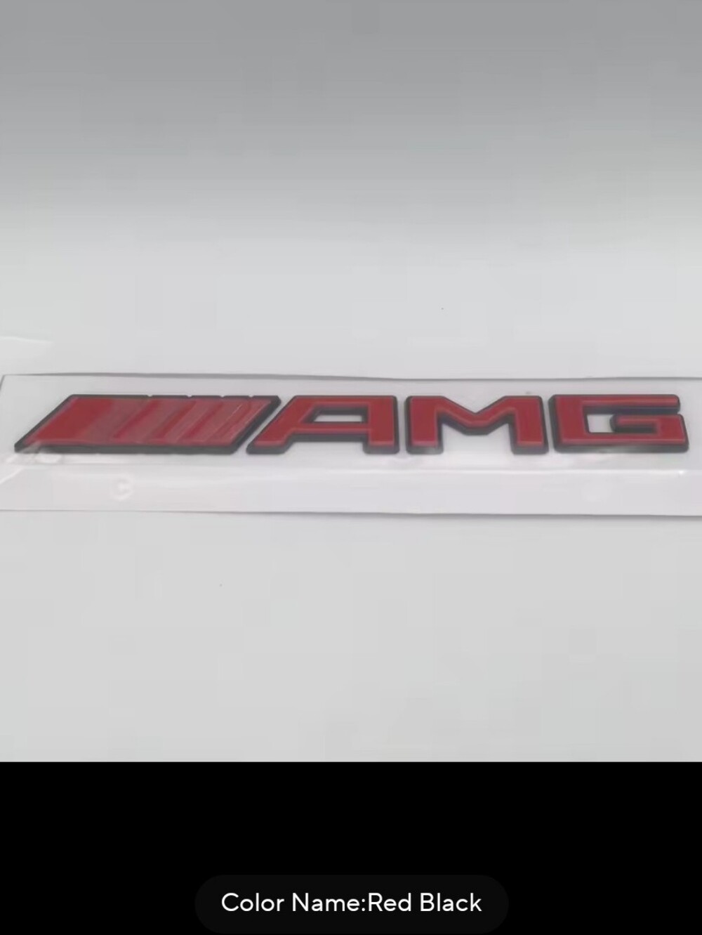 New Mercedes AMG Emblem Badge See Multiple Color Options
